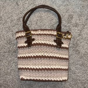 Crochet purse